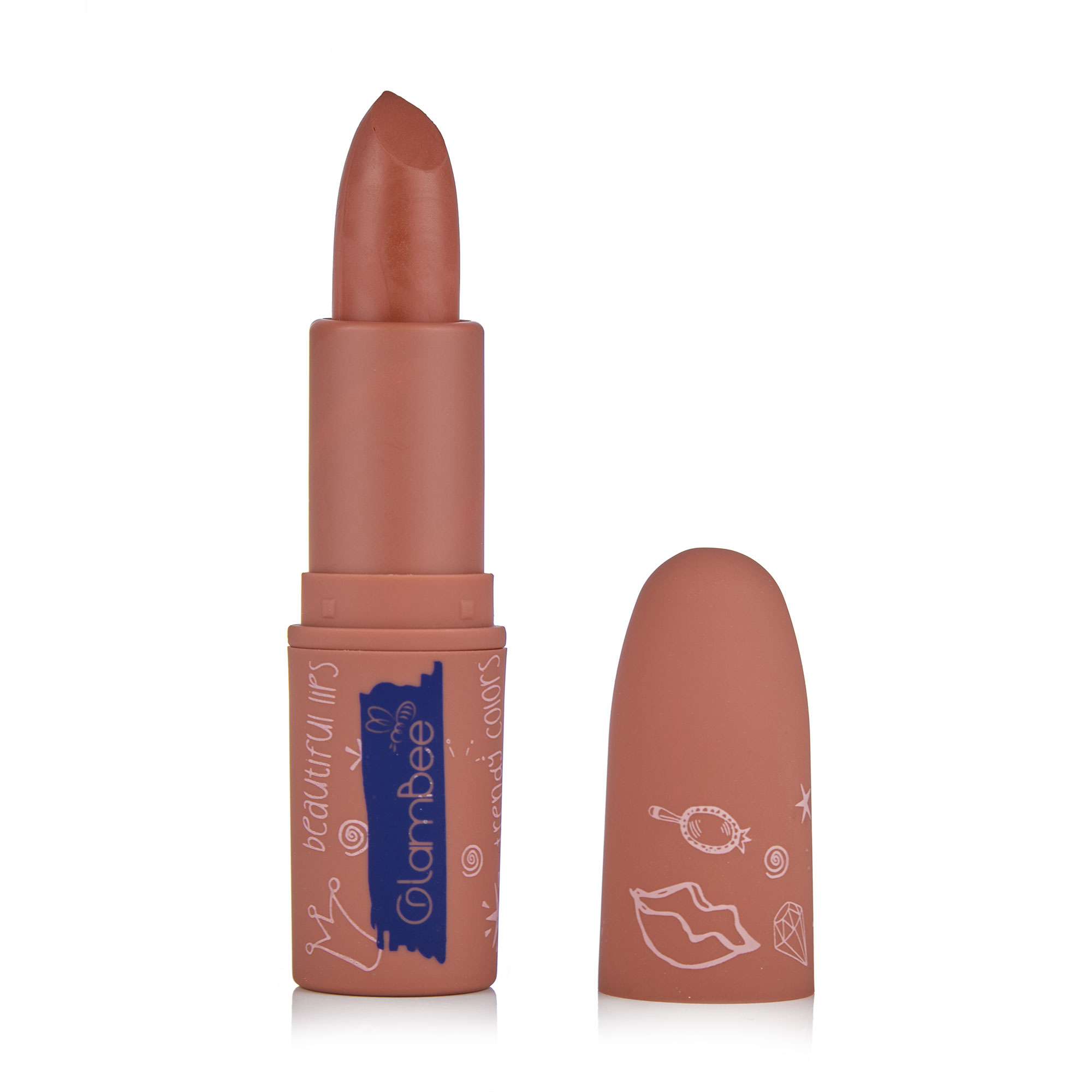 Матова помада для губ GlamBee Soft Touch, 14, 4 г